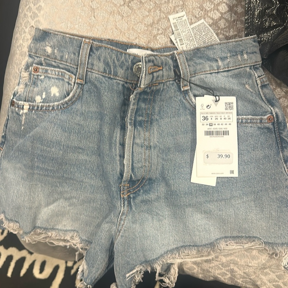 Zara denim Shorts